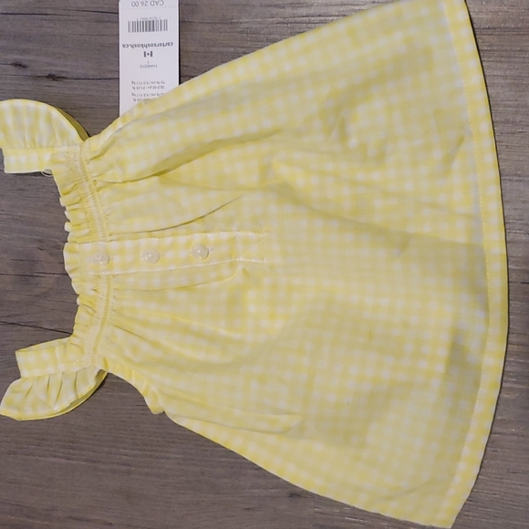 Carter's | Baby Girl Summer Outfit | Tank and Shorts | NWT - Picture 3 of 8